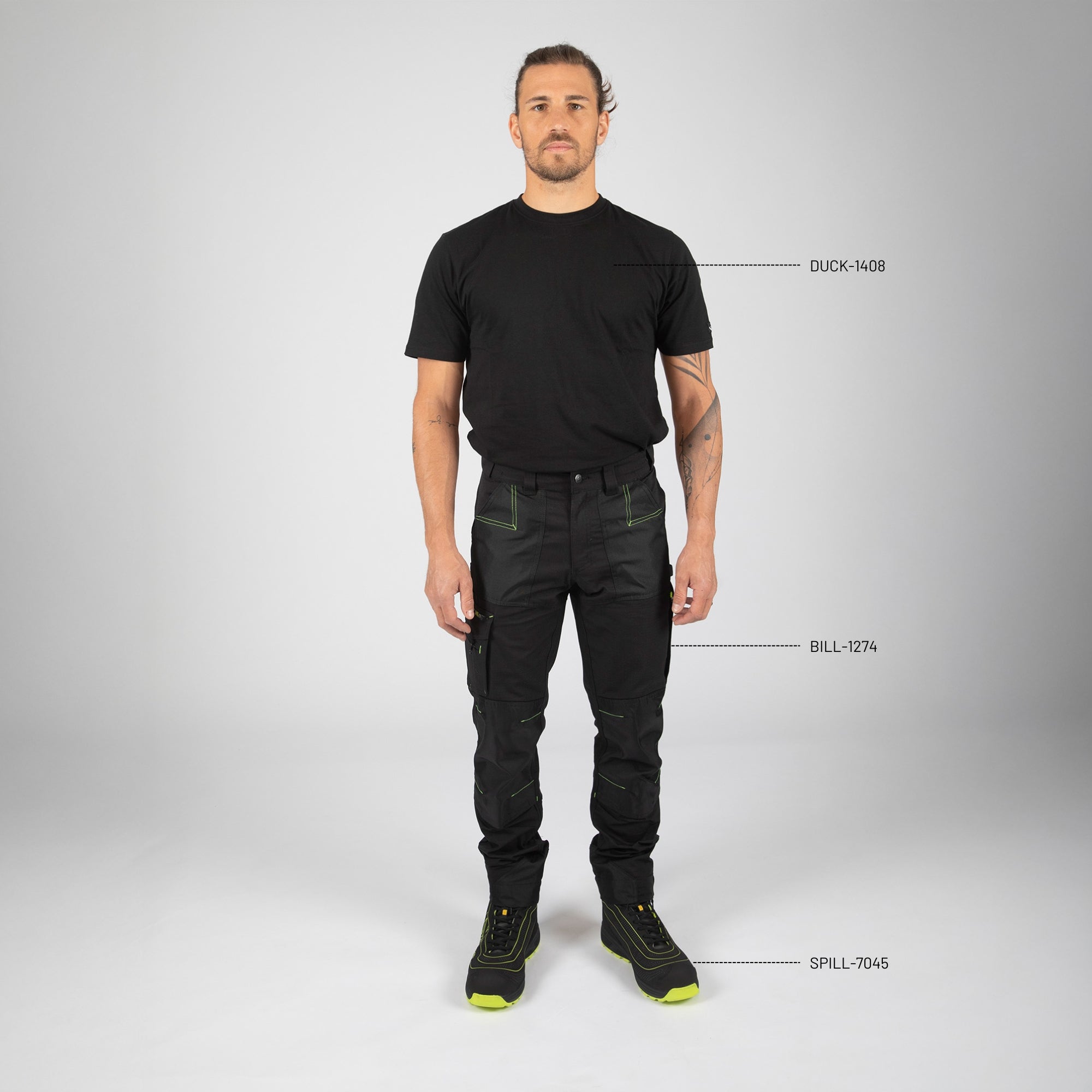 BILL - PANTALON DE TRAVAIL - 1274 | Noir