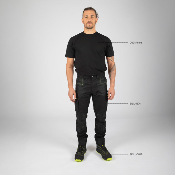 BILL - PANTALON DE TRAVAIL - 1274 | Noir