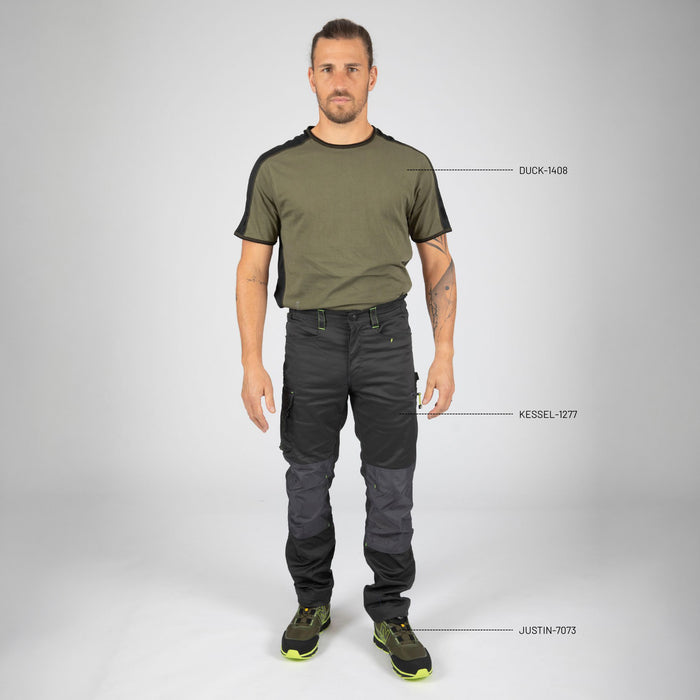 KESSEL - PANTALON DE TRAVAIL - 1277 | Gris