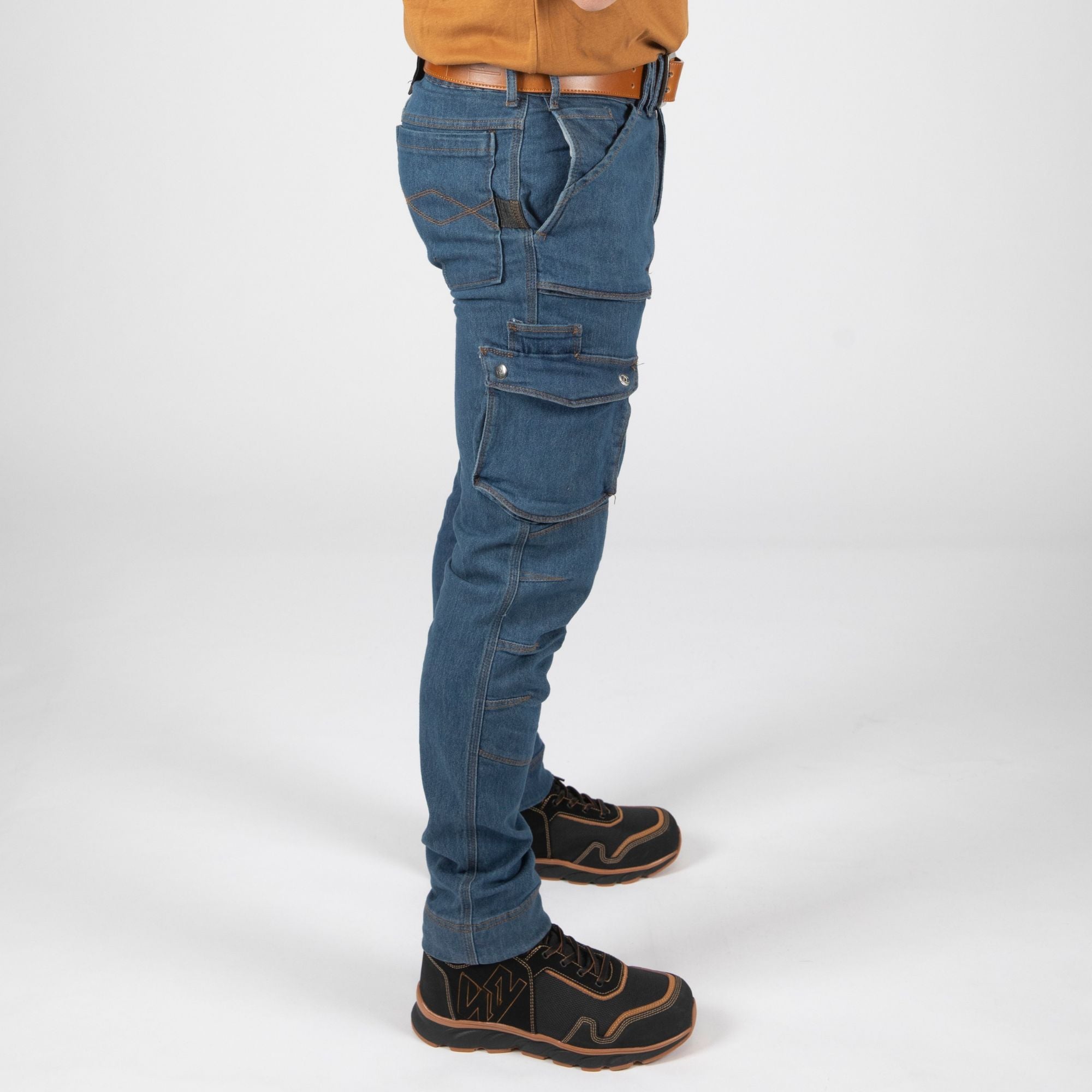 USAIN - PANTALONES DE TRABAJO - 1280 | Azul