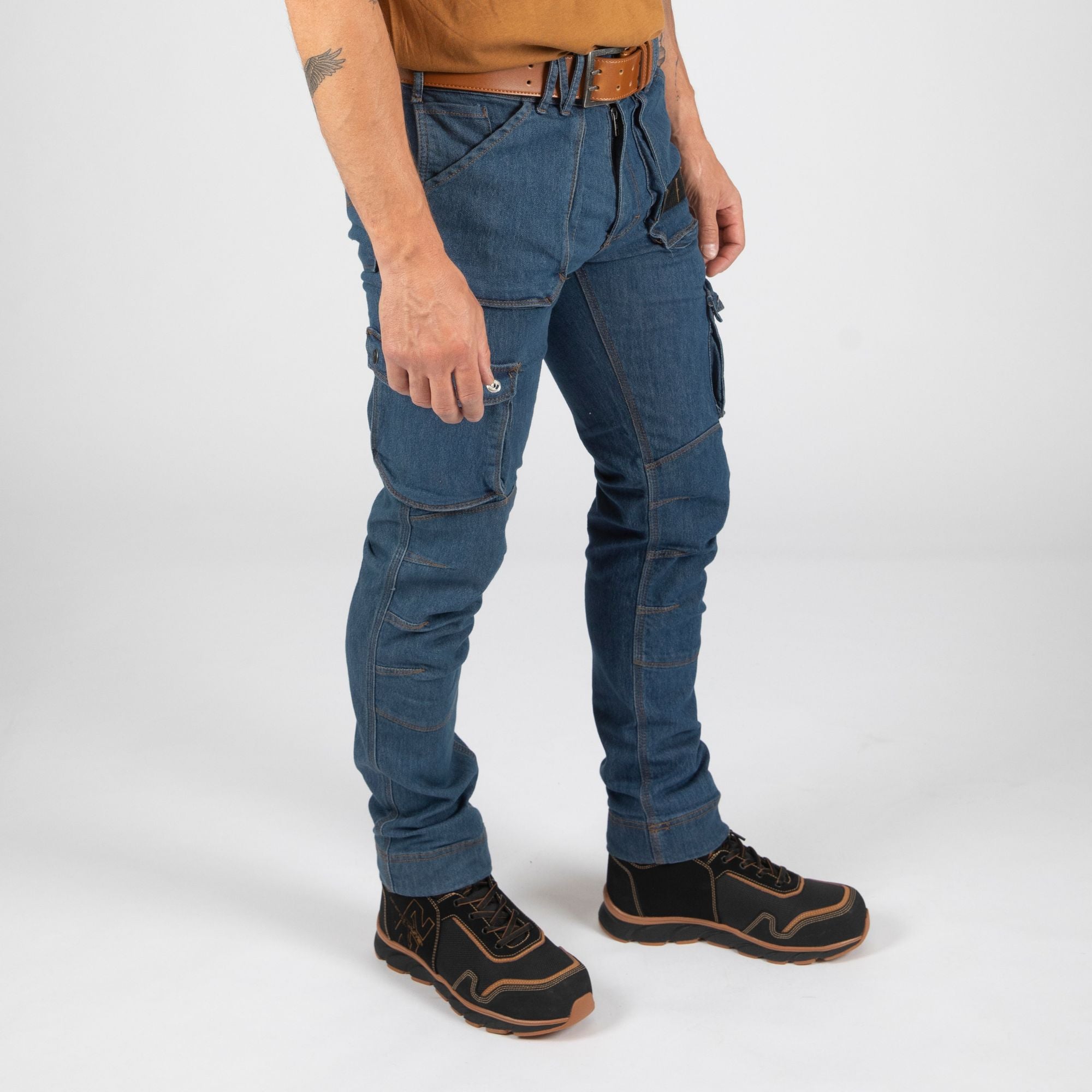 USAIN - PANTALONES DE TRABAJO - 1280 | Azul