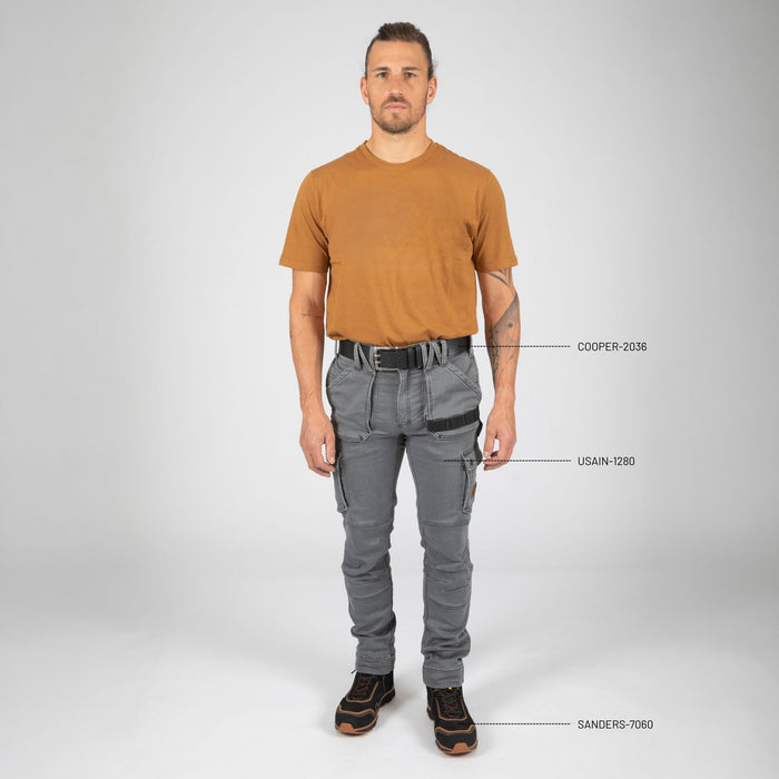 USAIN - PANTALON DE TRAVAIL - 1280 | Gris
