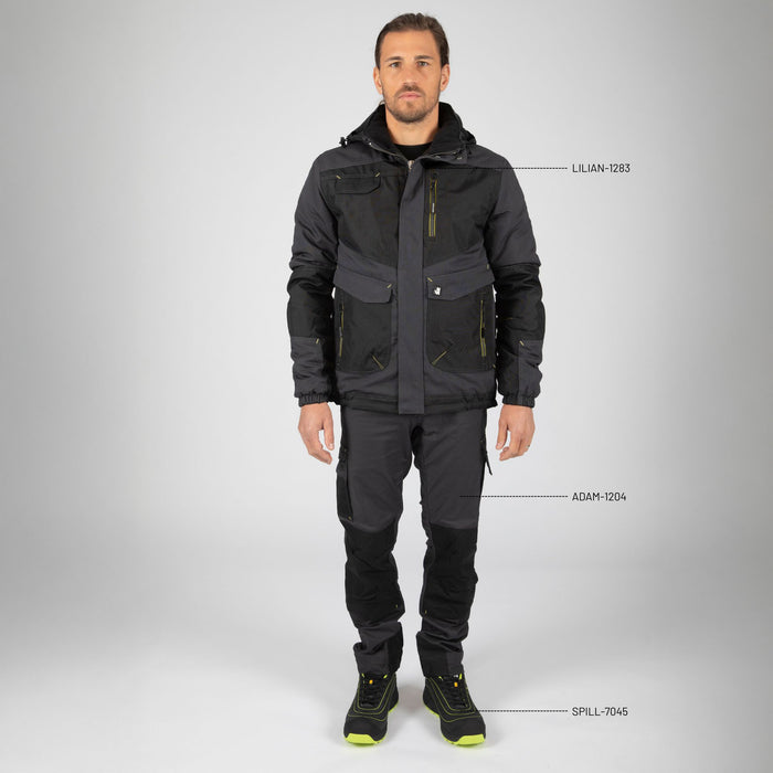 LILIAN - WORK JACKET - 1283 | Dark grey