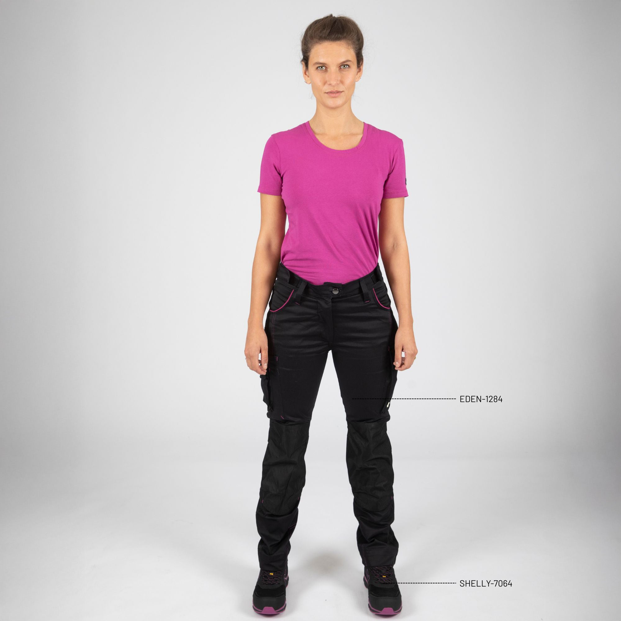 EDEN - PANTALON DE TRAVAIL - 1284 | Noir