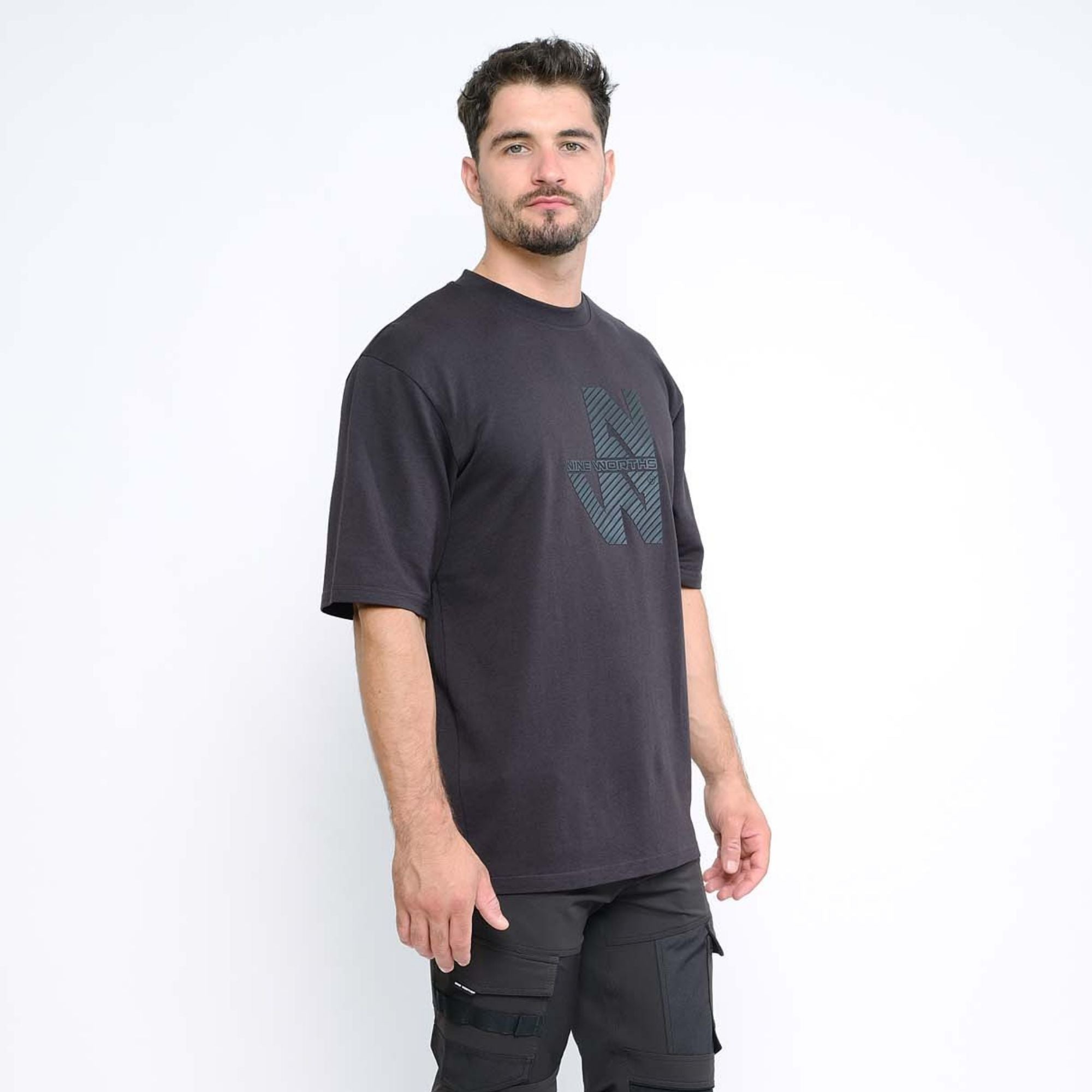 CARVER - T-SHIRT MANCHES COURTES DE TRAVAIL - 1300 | Anthracite