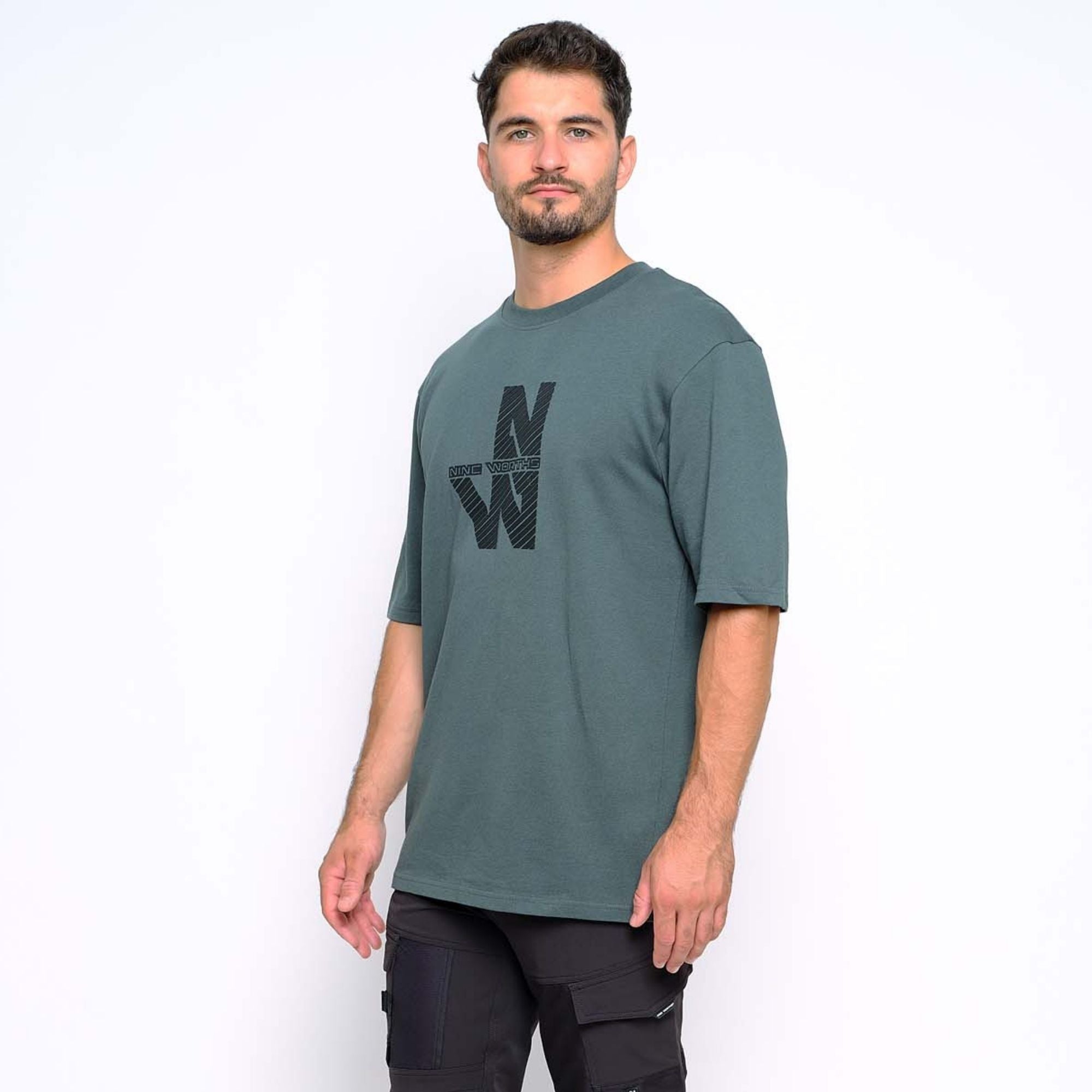 CARVER - T-SHIRT MANCHES COURTES DE TRAVAIL - 1300 | Emeraude