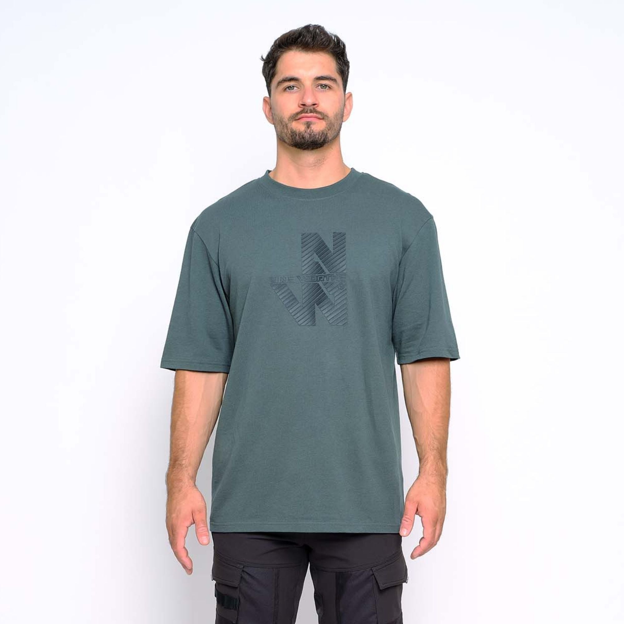 CARVER - T-SHIRT MANCHES COURTES DE TRAVAIL - 1300 | Emeraude