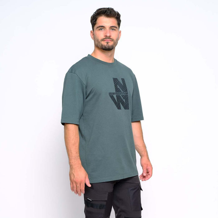 CARVER - T-SHIRT MANCHES COURTES DE TRAVAIL - 1300 | Emeraude