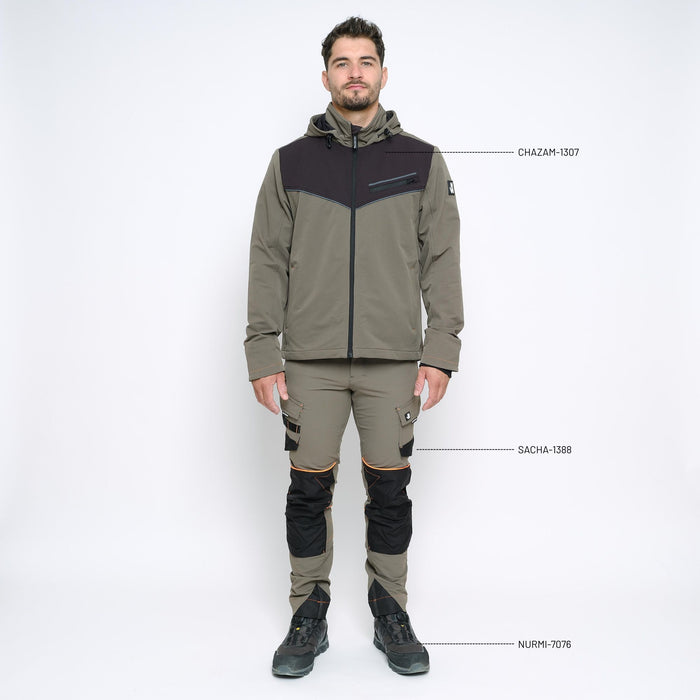 CHAZAM - BLOUSON DE TRAVAIL - 1307 | Kaki