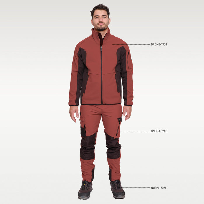 DRONE - WORK JACKET - 1308 | Terracotta