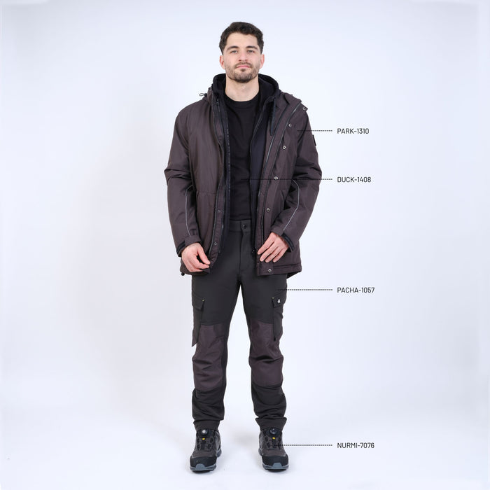 PARK - PARKA DE TRAVAIL - 1310 | Anthracite