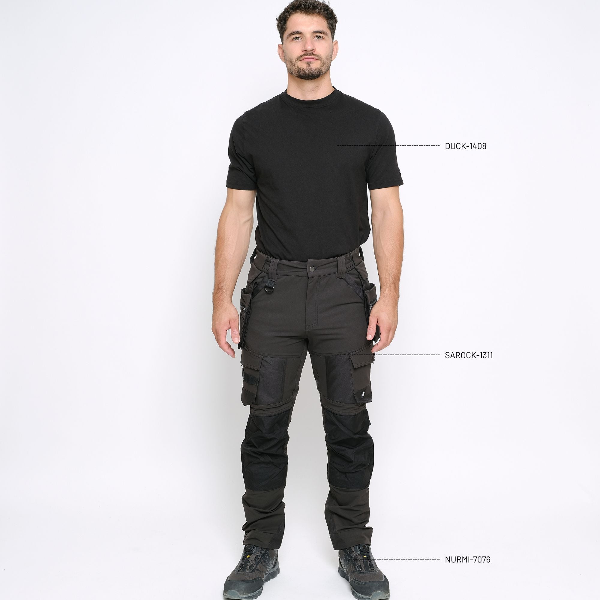 SAROCK - PANTALON DE TRAVAIL - 1311 | Anthracite