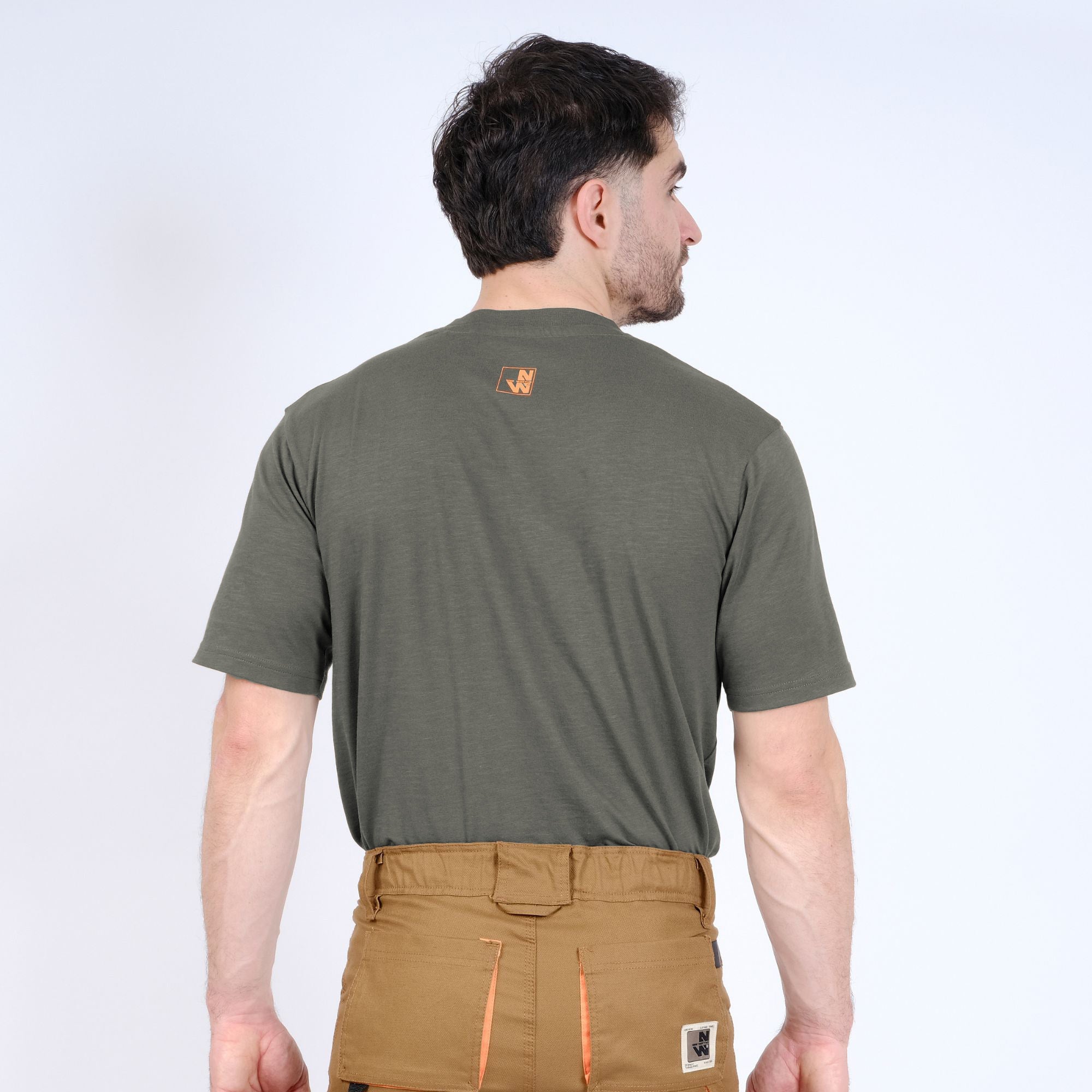 JASPE - T-SHIRT MANCHES COURTES DE TRAVAIL - 1316 | Kaki