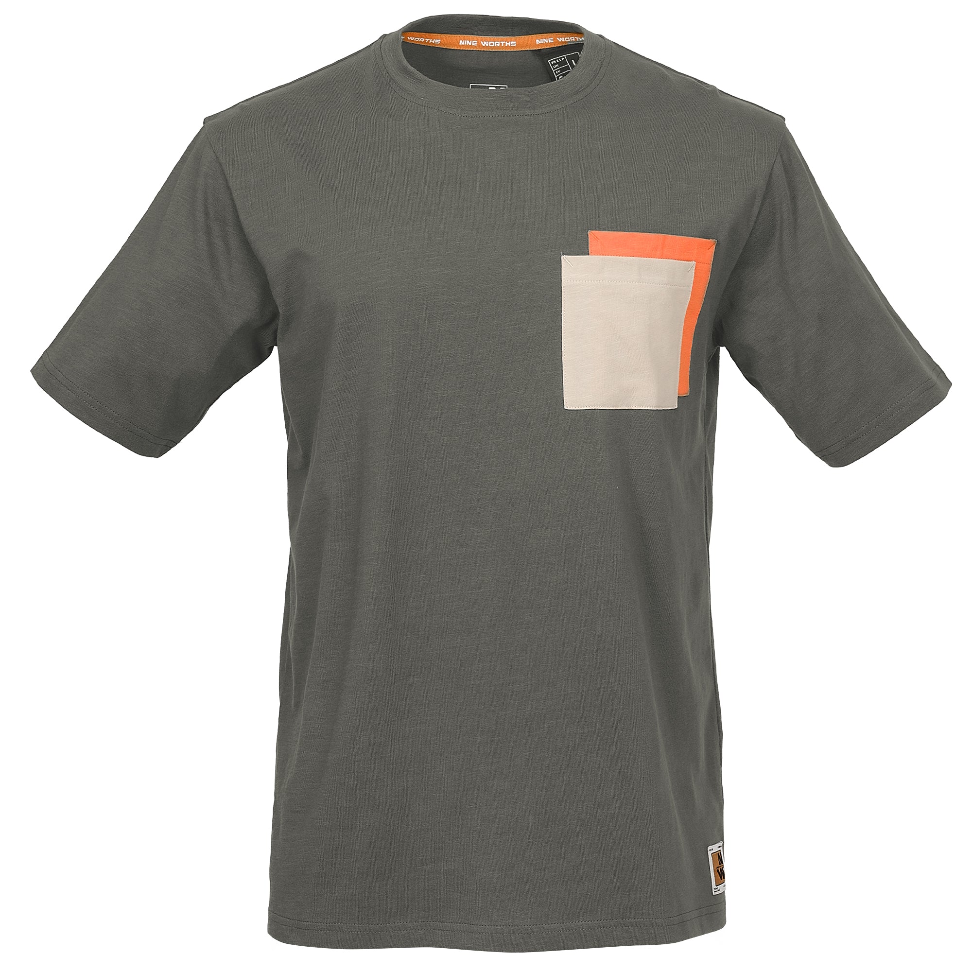 JASPE - T-SHIRT MANCHES COURTES DE TRAVAIL - 1316 | Kaki