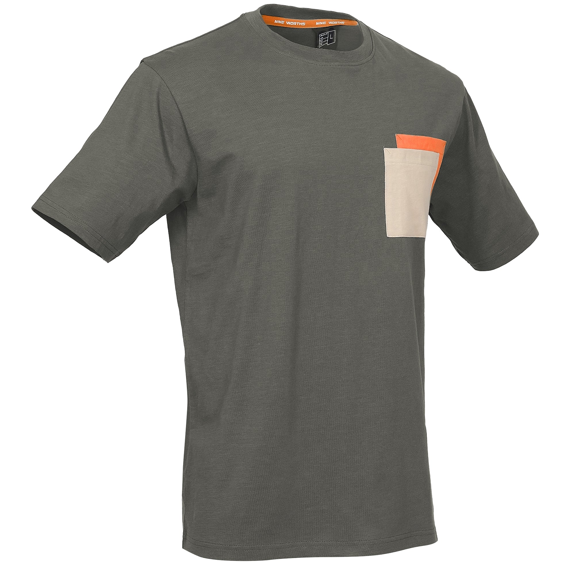 JASPE - T-SHIRT MANCHES COURTES DE TRAVAIL - 1316 | Kaki