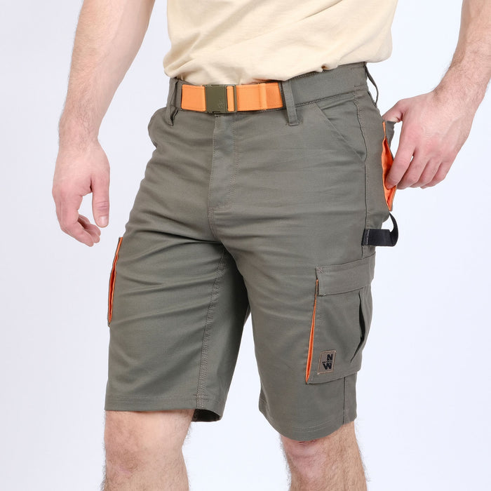 GYPSE - BERMUDA DE TRAVAIL - 1320 | Kaki