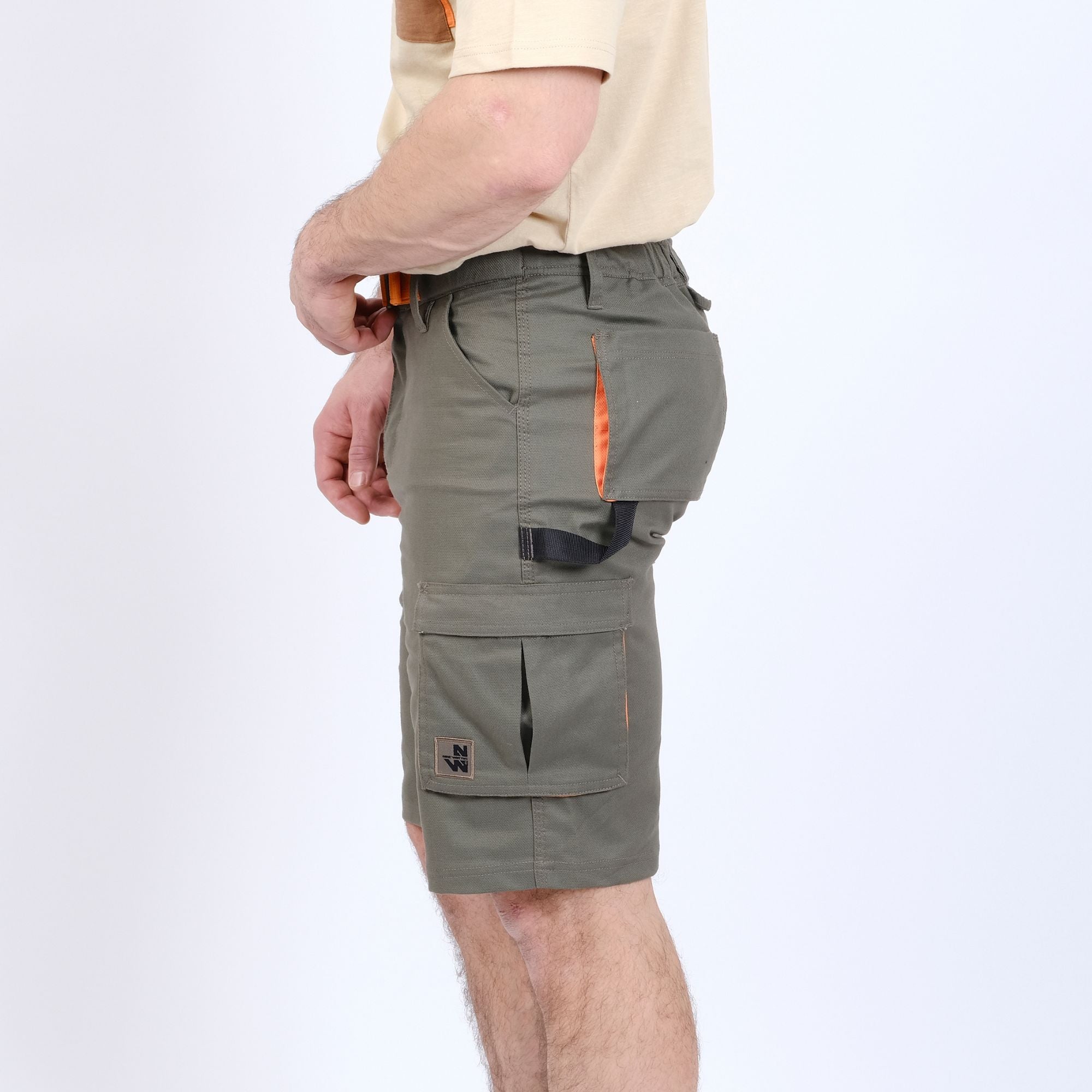 GYPSE - BERMUDA DE TRAVAIL - 1320 | Kaki