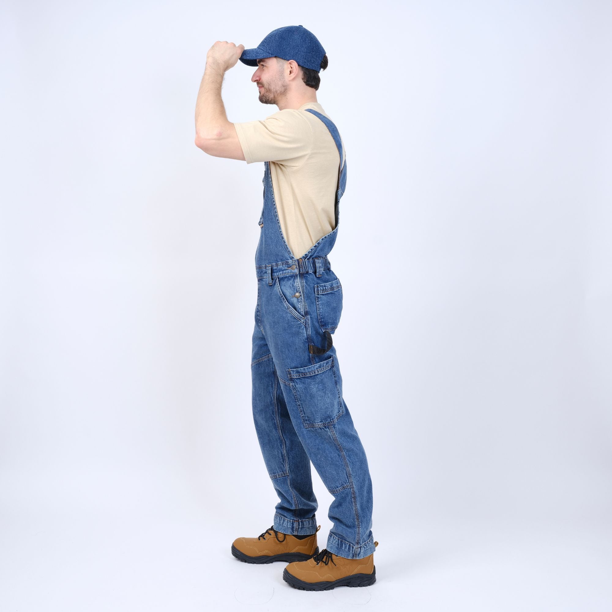 BALTO - SALOPETTE DE TRAVAIL - 1322 | Bleu lavé