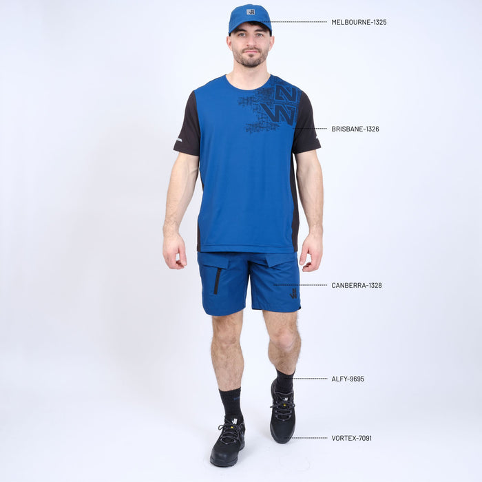 MELBOURNE - CASQUETTE PLIABLE DE TRAVAIL - 1325 | Pétrole