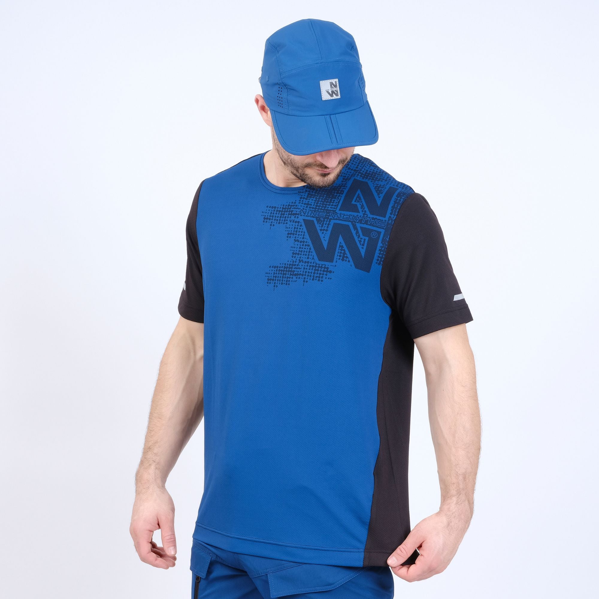 BRISBANE - T-SHIRT MANCHES COURTES DE TRAVAIL - 1326 | Pétrole