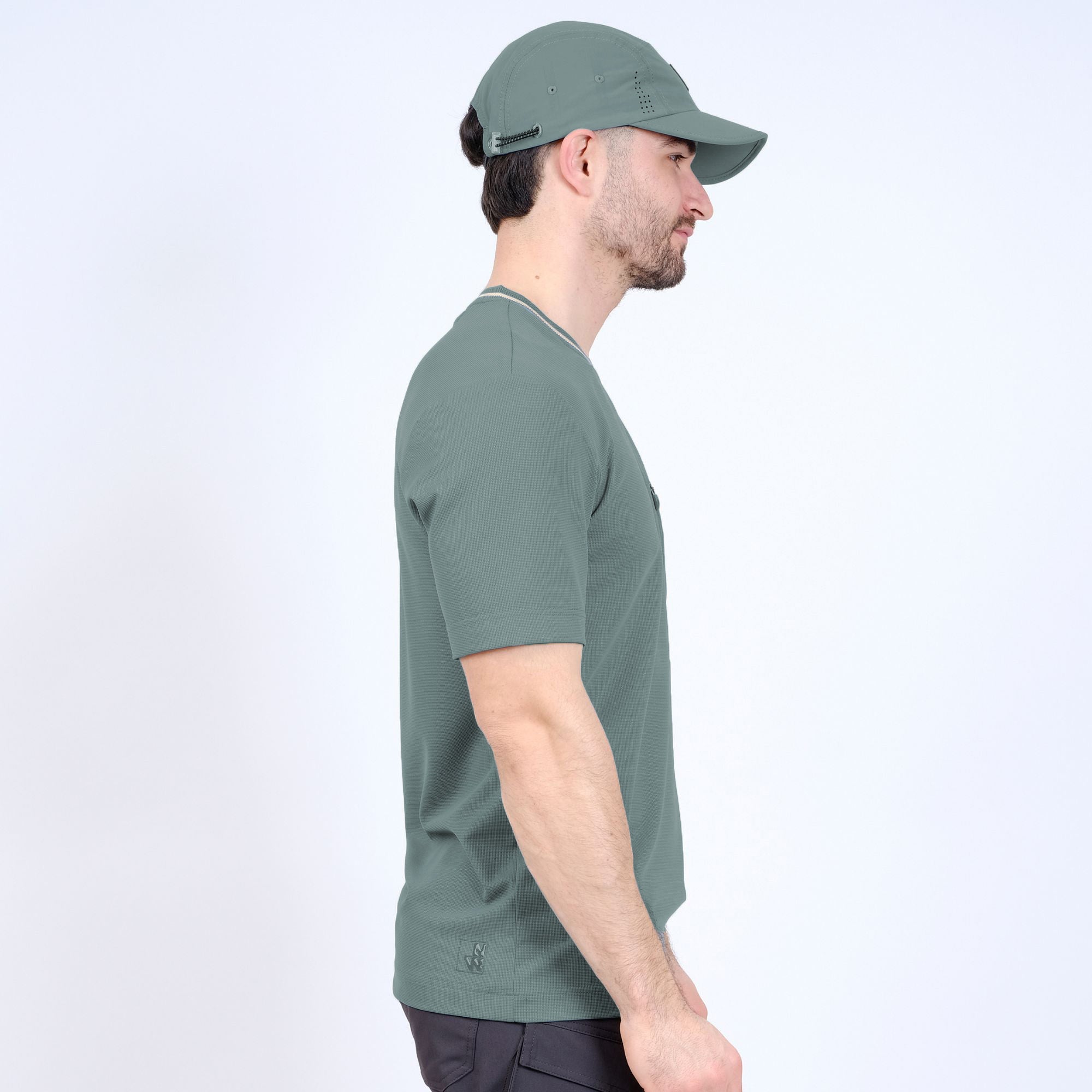 DARWIN - T-SHIRT MANCHES COURTES DE TRAVAIL - 1329 | Eucalyptus