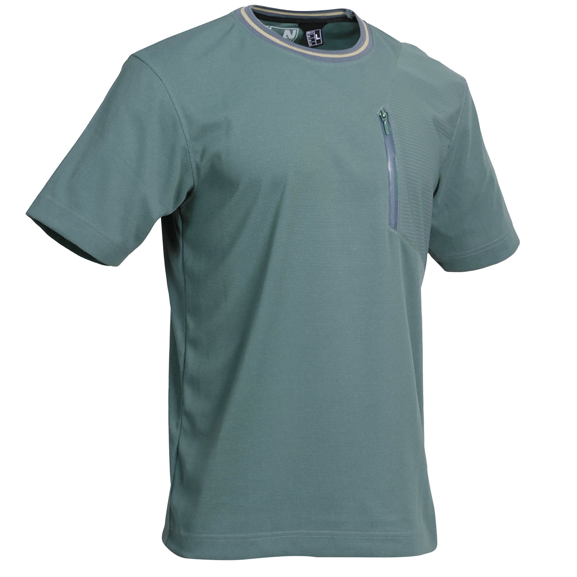 DARWIN - T-SHIRT MANCHES COURTES DE TRAVAIL - 1329 | Eucalyptus