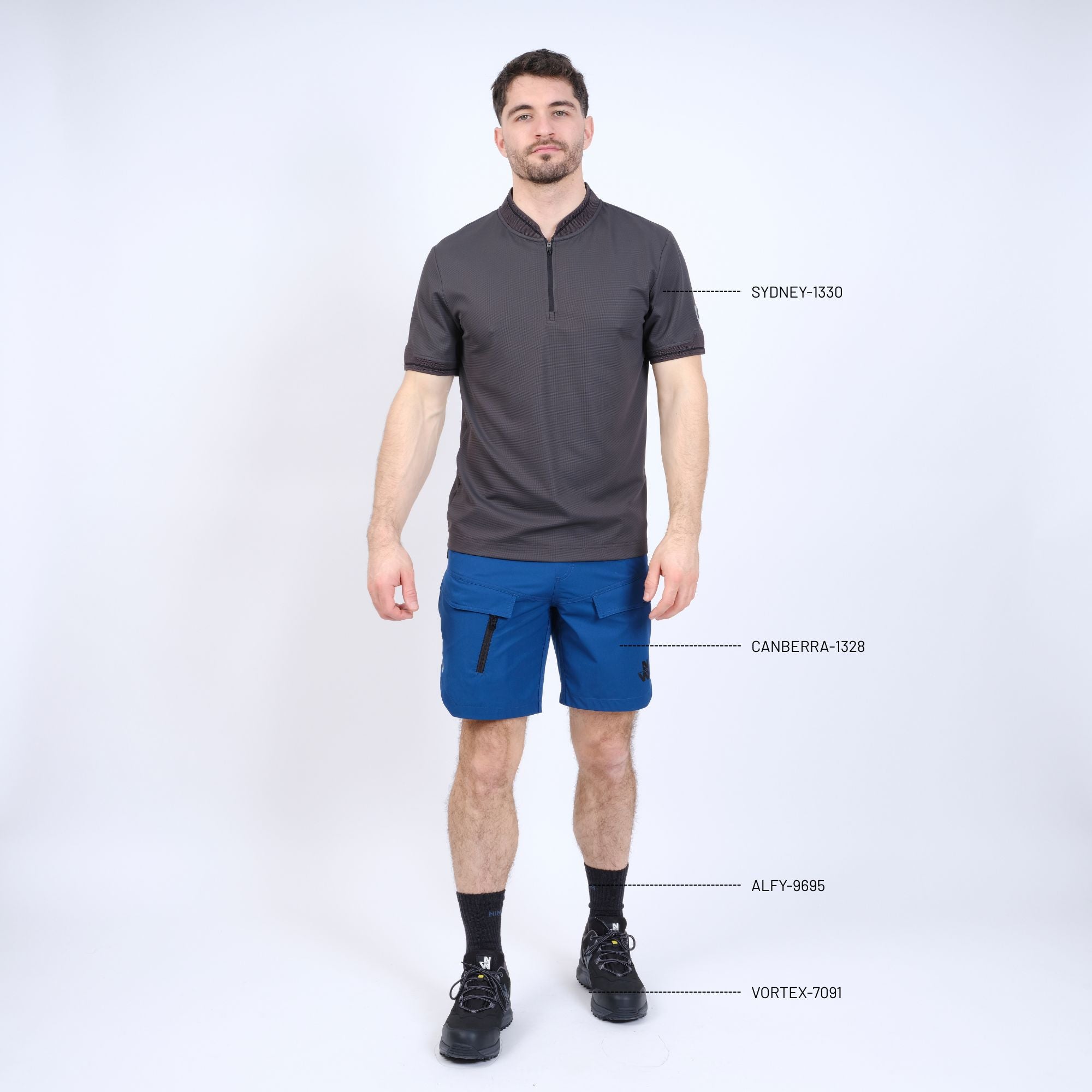 SYDNEY - POLO DE TRAVAIL - 1330 | Titanium