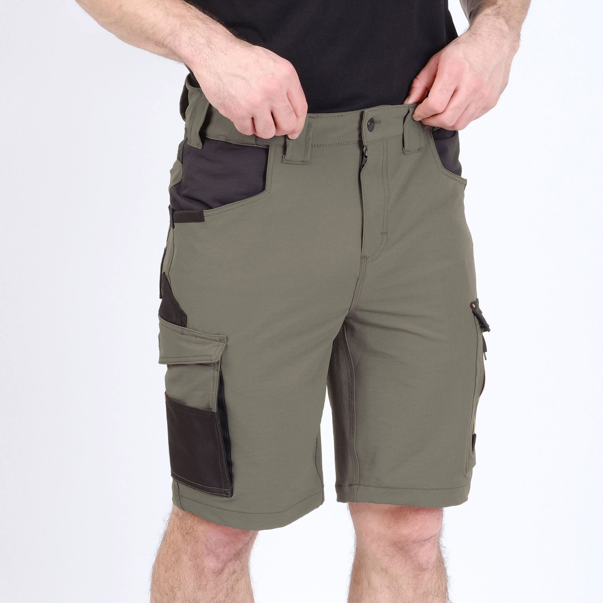 STAN - BERMUDA DE TRAVAIL - 1337 | Kaki