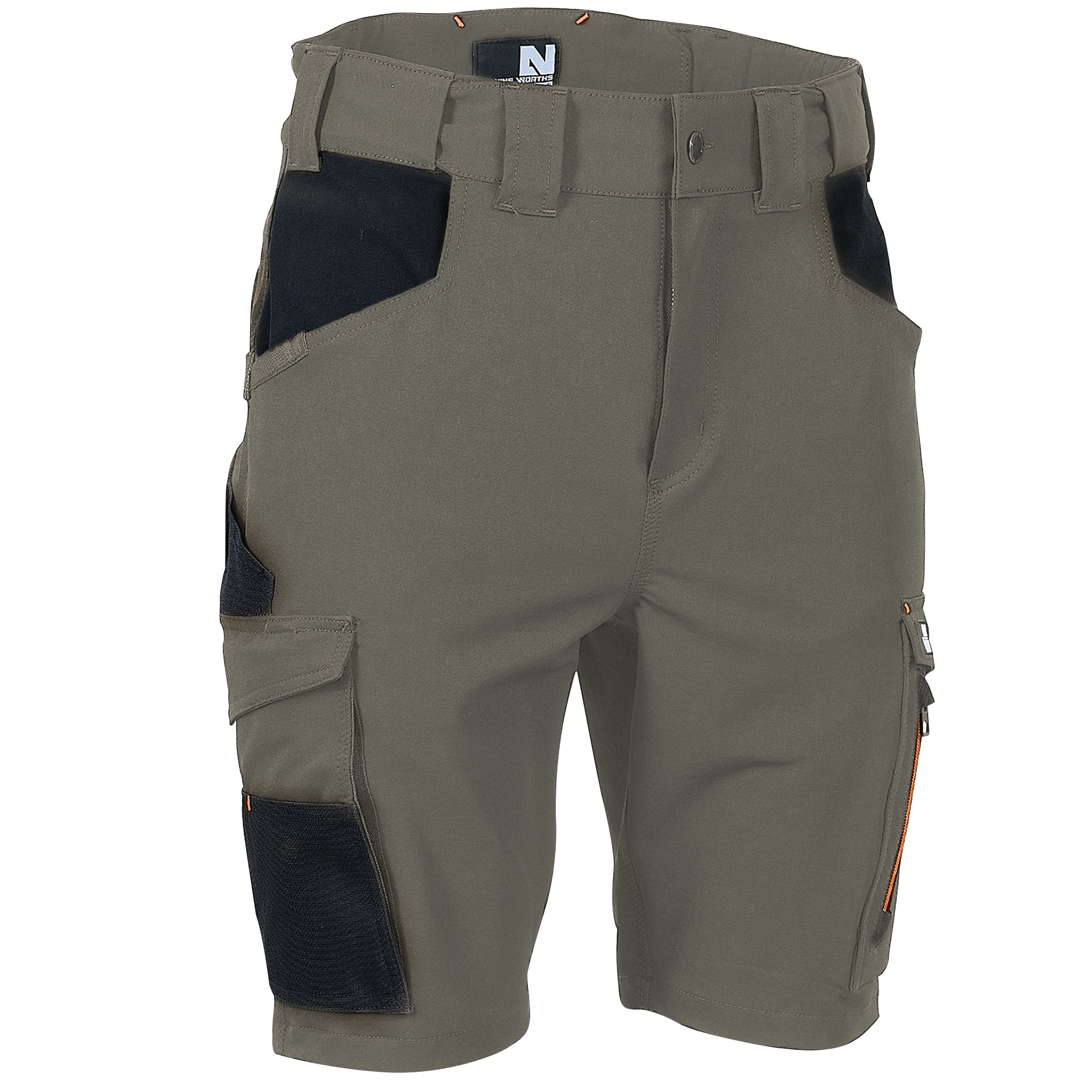 STAN - BERMUDA DE TRAVAIL - 1337 | Kaki