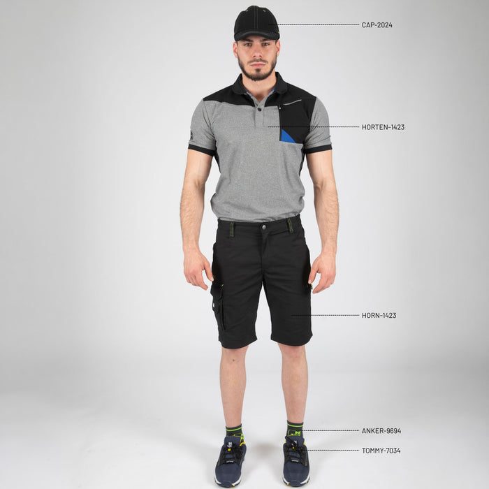 JACK - BERMUDA DE TRAVAIL - 1385 | Noir