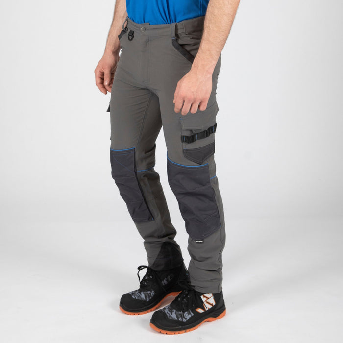 SACHA - PANTALON DE TRAVAIL - 1388 | Gris / Bleu