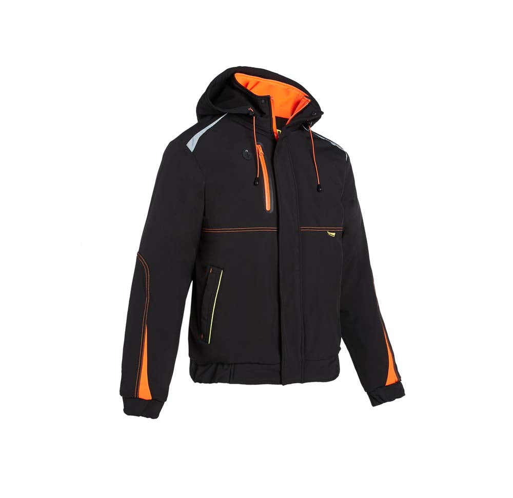 MORANE SOFTSHELL WORK PARKA 1391 Black - Main Image