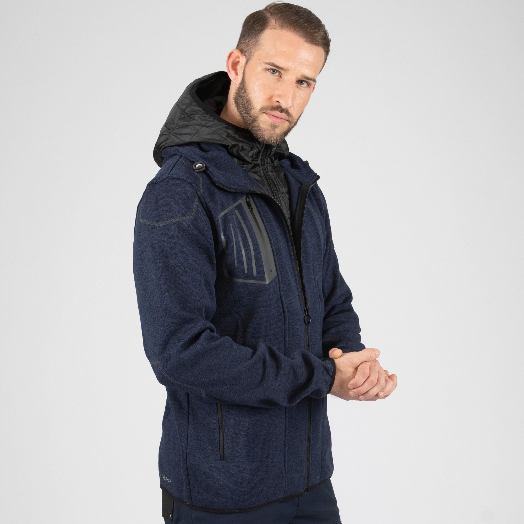 LYNX - WORK VEST - 1398 | Navy / Black