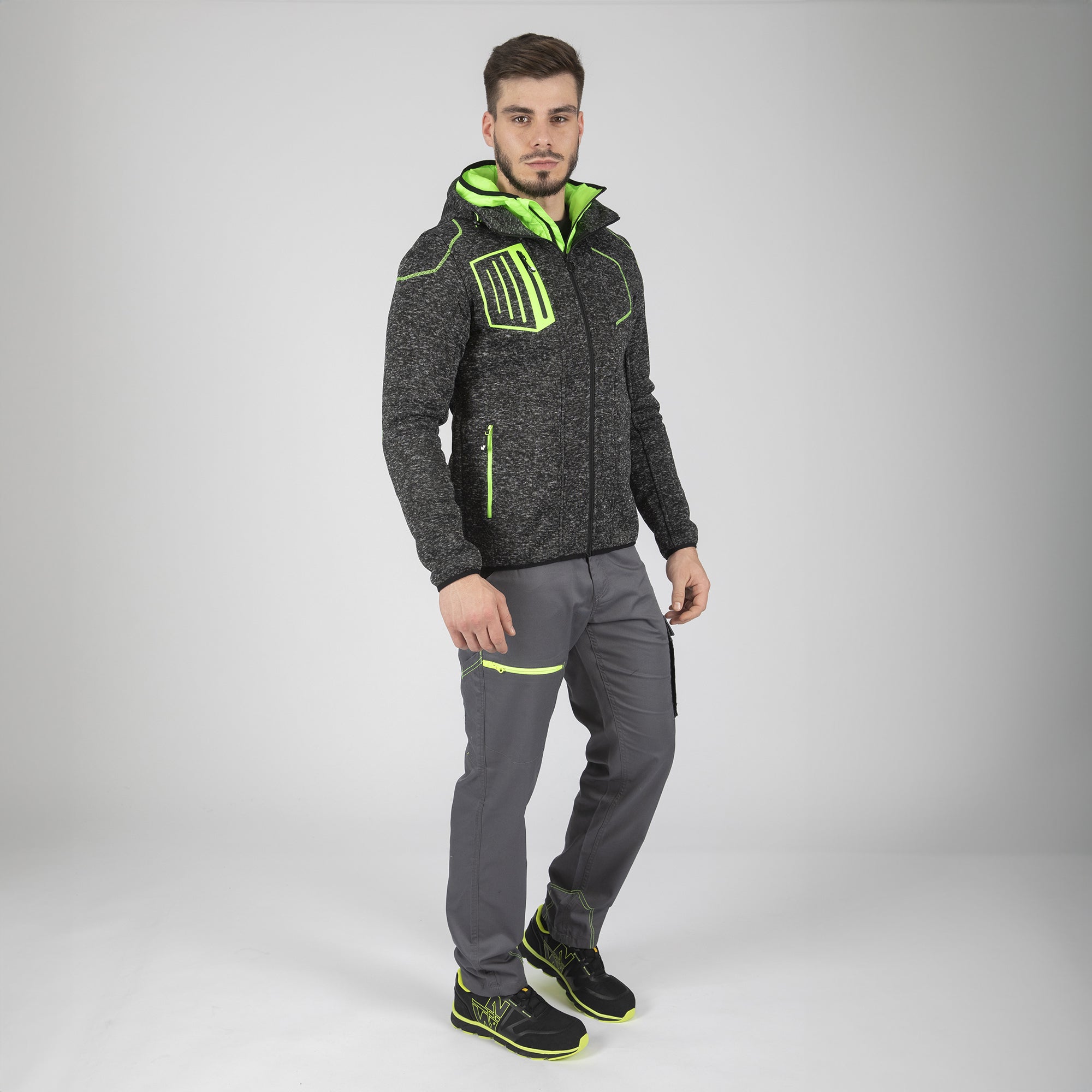 LYNX - WORK VEST - 1398 | Fluorescent Black Sale