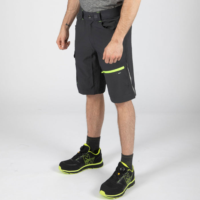 HORN - BERMUDA DE TRAVAIL - 1423 | Gris / Vert