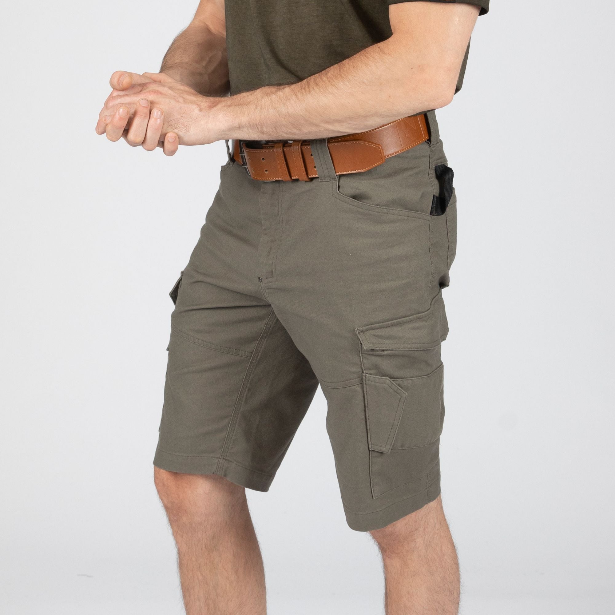 MAYER - BERMUDA DE TRAVAIL - 1425 | Kaki