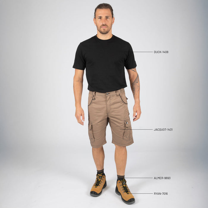 JACQUOT - BERMUDA DE TRAVAIL - 1431 | Beige