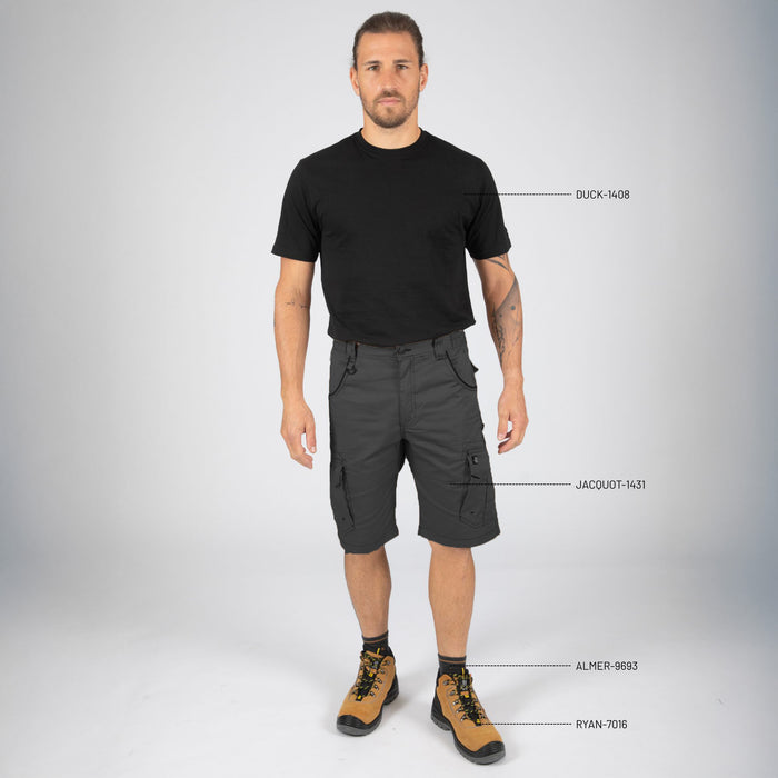 JACQUOT - BERMUDA DE TRAVAIL - 1431 | Gris