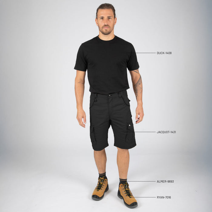 JACQUOT - BERMUDA DE TRAVAIL - 1431 | Promo Noir