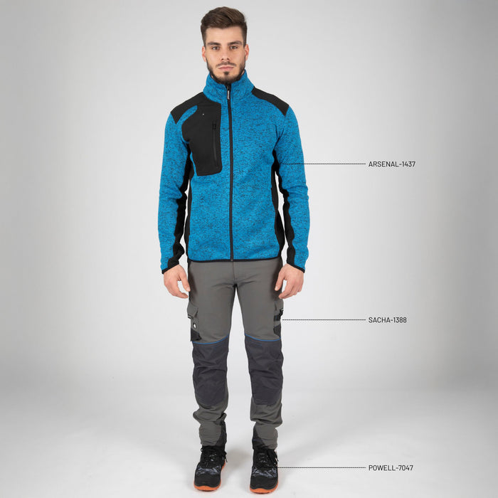 ARSENAL - GILET DE TRAVAIL - 1437 | Bleu / Noir