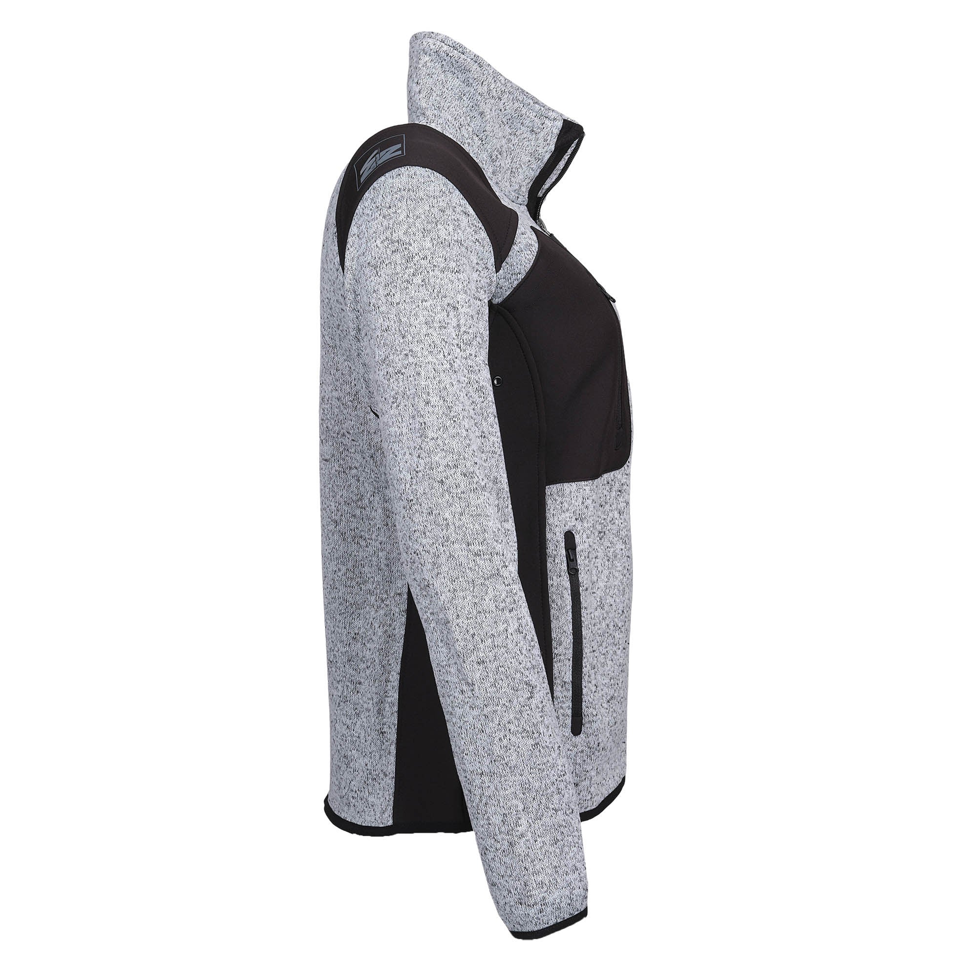 LOUISE - ARBEITSWESTE - 1467 | Hellgrau meliert