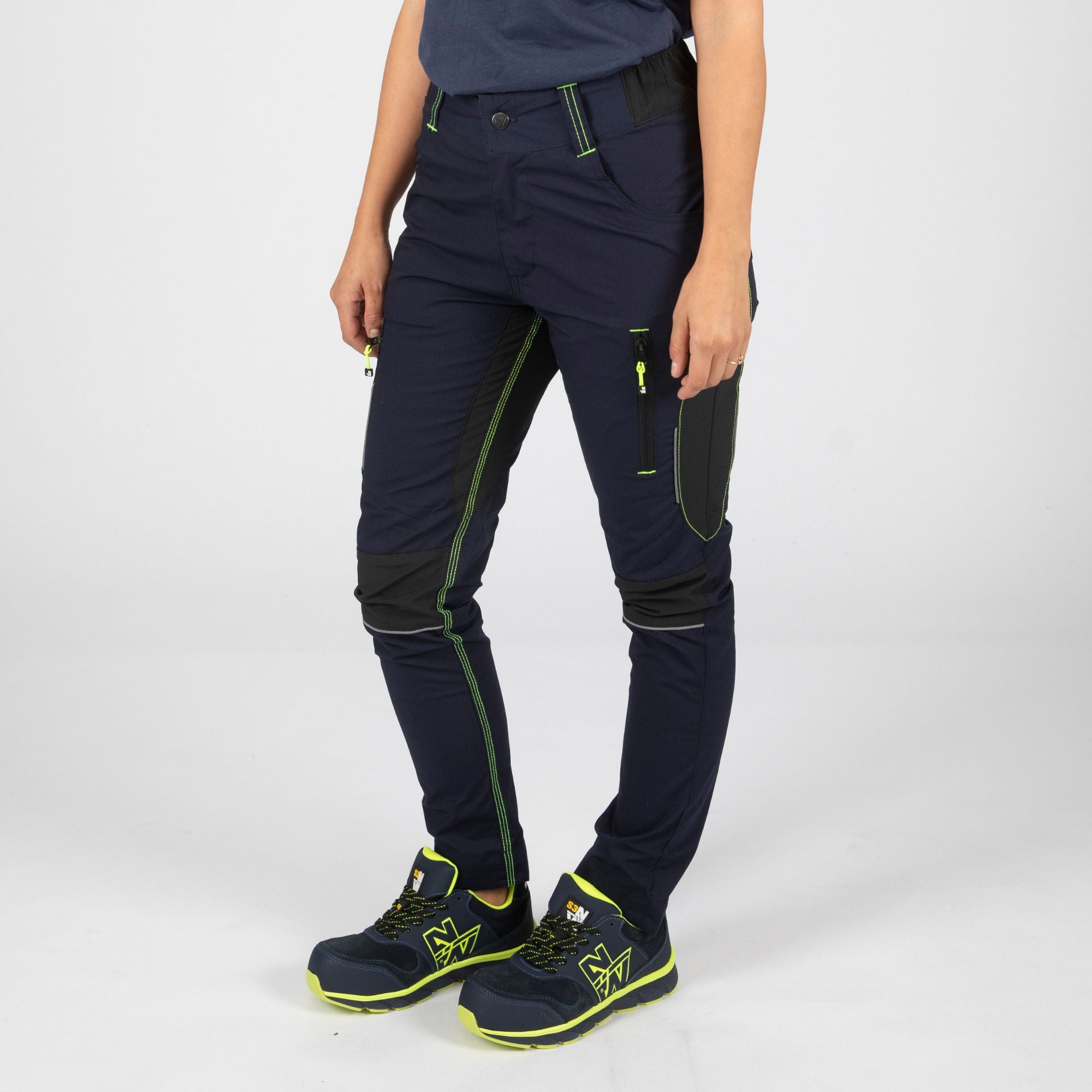 LUCIE - PANTALON DE TRAVAIL - 1476 | Marine / Noir