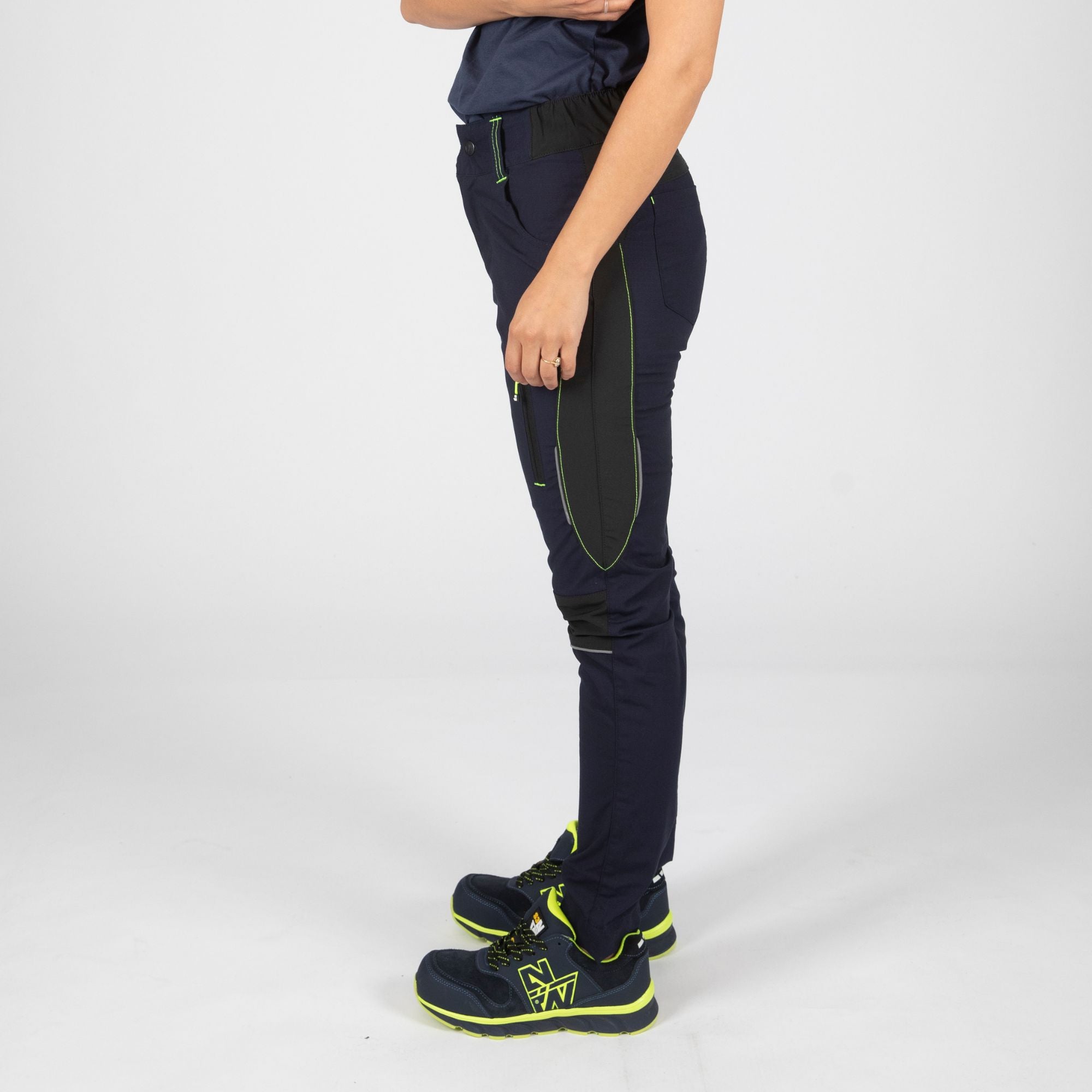 LUCIE - PANTALON DE TRAVAIL - 1476 | Marine / Noir