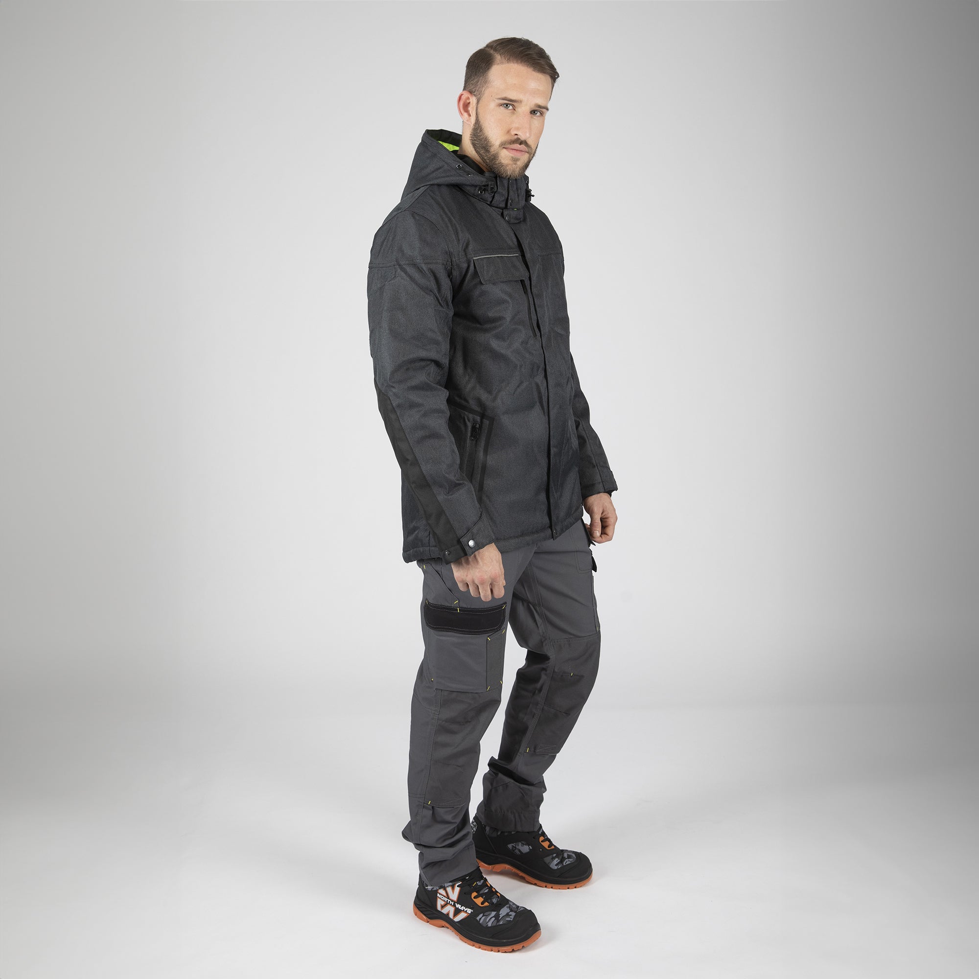 GAROU - PARKA DE TRAVAIL - 1484 | Promo Gris Chiné