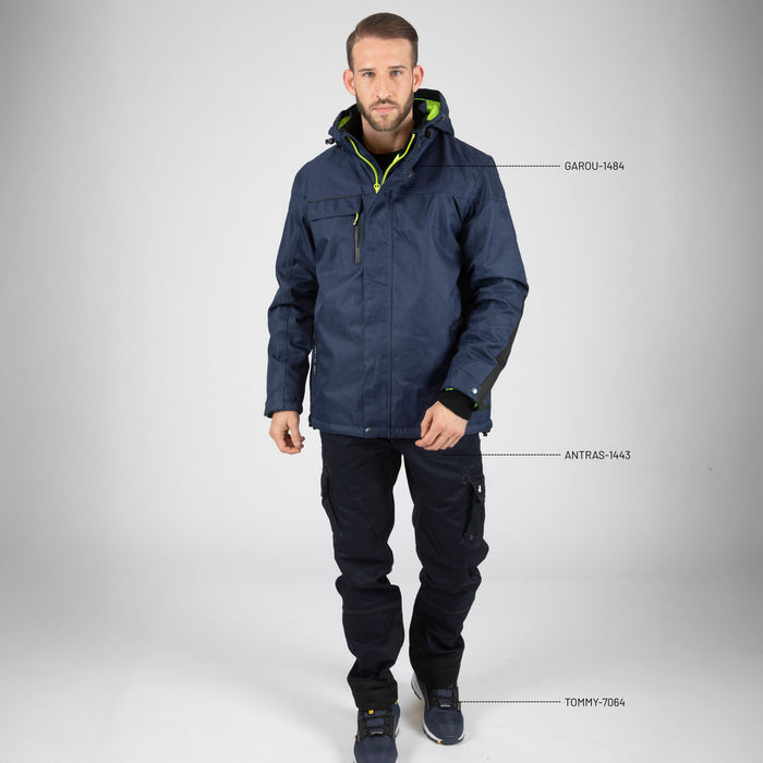GAROU - WORK PARKA - 1484 | Marine