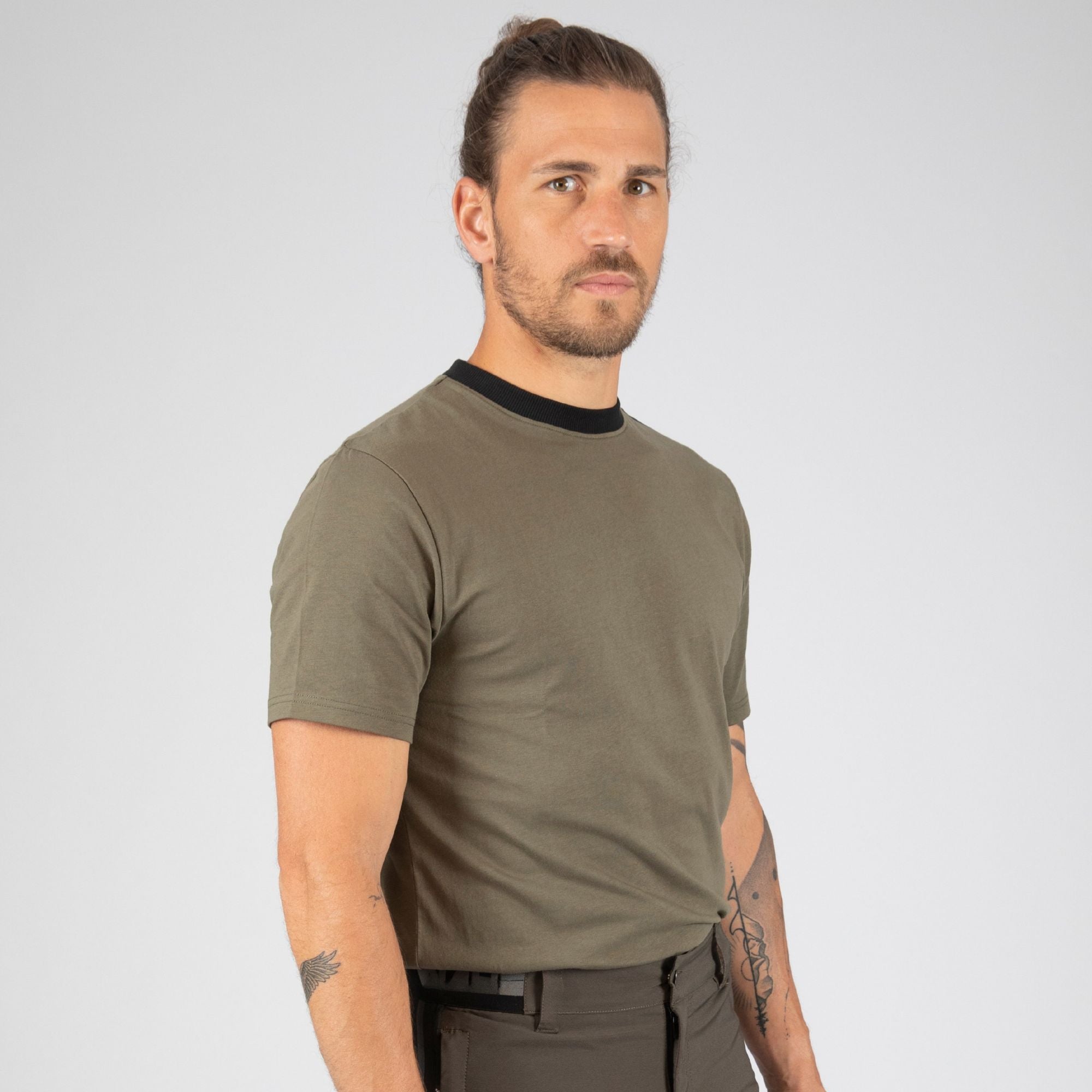 FLOYD - T-SHIRT MANCHES COURTES DE TRAVAIL - 1493 | Kaki