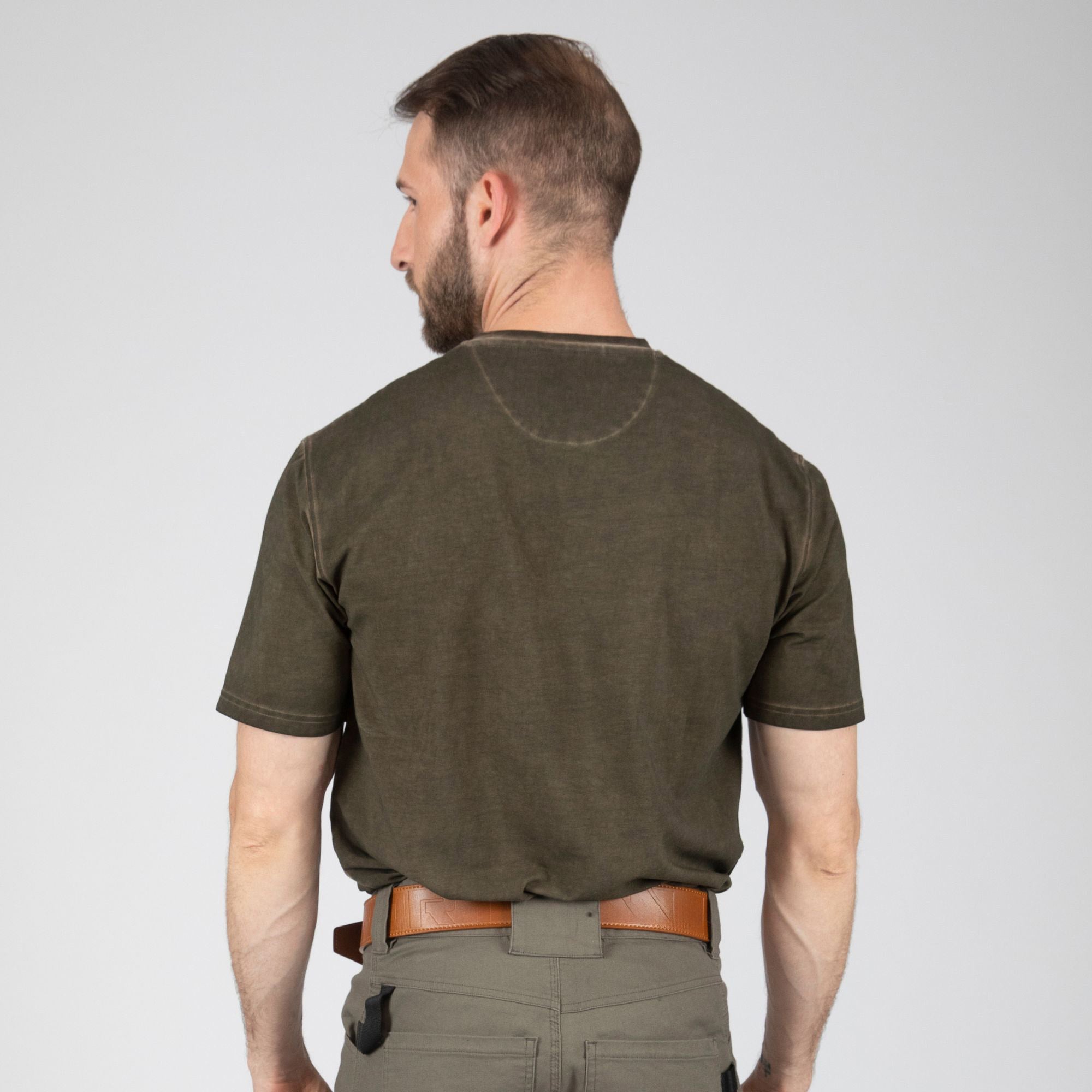 ROUNEY - WORK T-SHIRT - 1512 | Khaki
