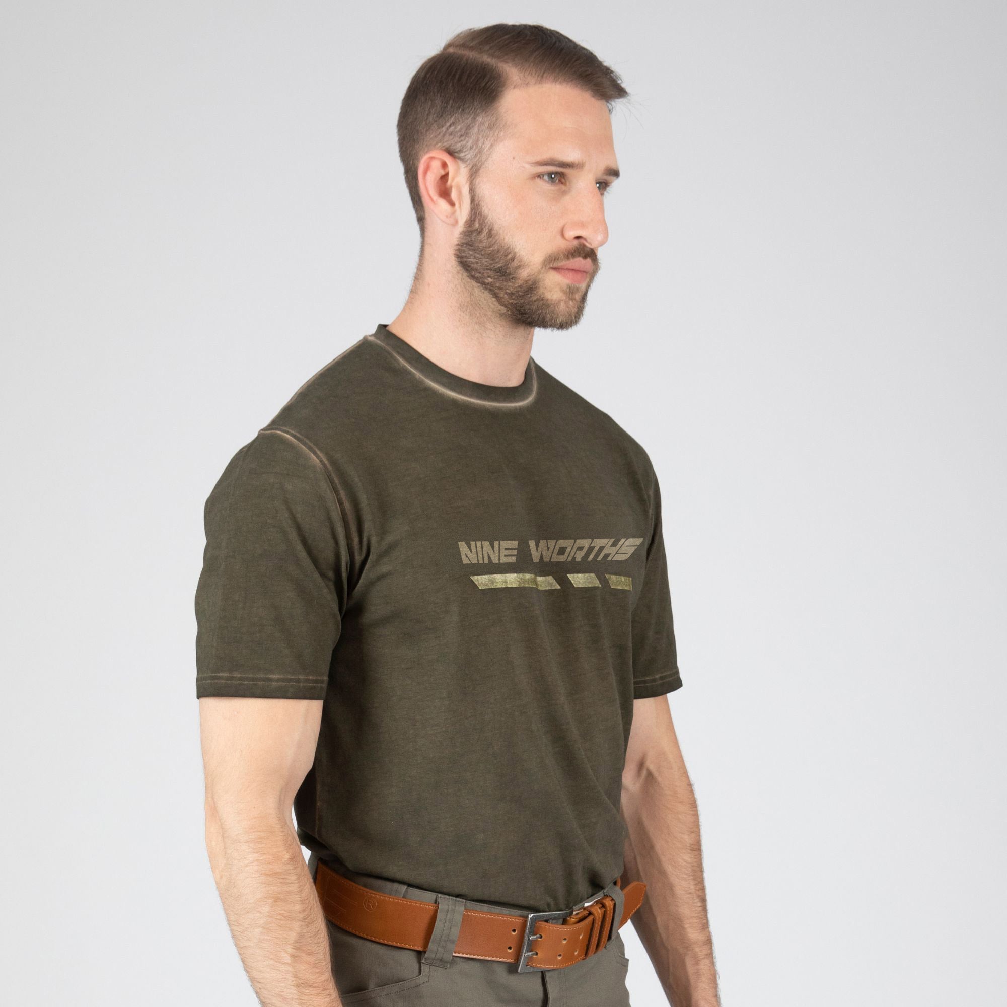 ROUNEY - WORK T-SHIRT - 1512 | Khaki