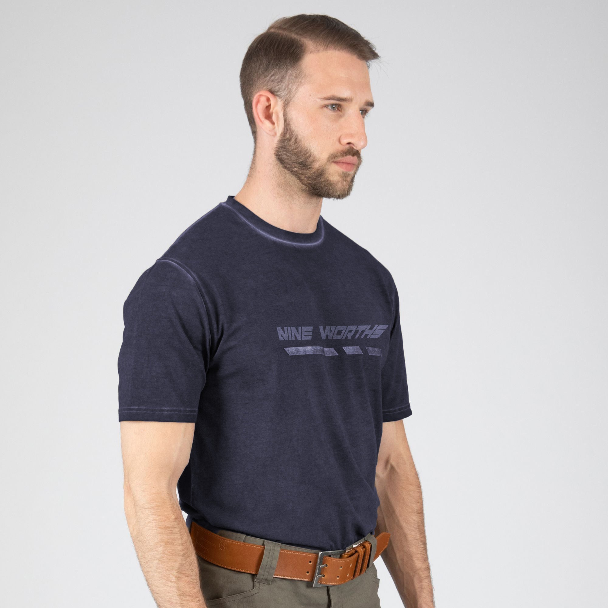 ROUNEY - WORK T-SHIRT - 1512 | Marine