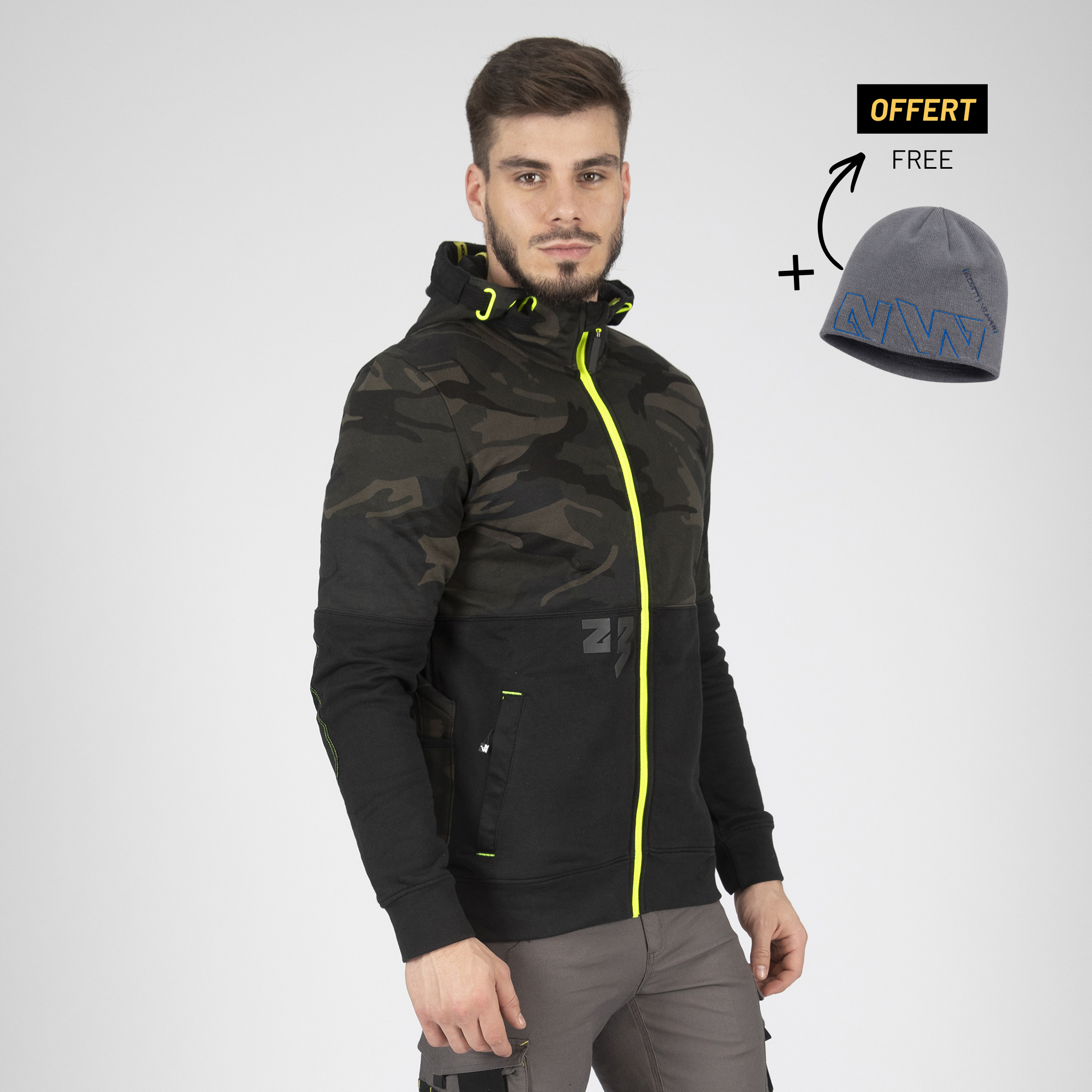 DARO - WORK VEST - 1258 | Woodland